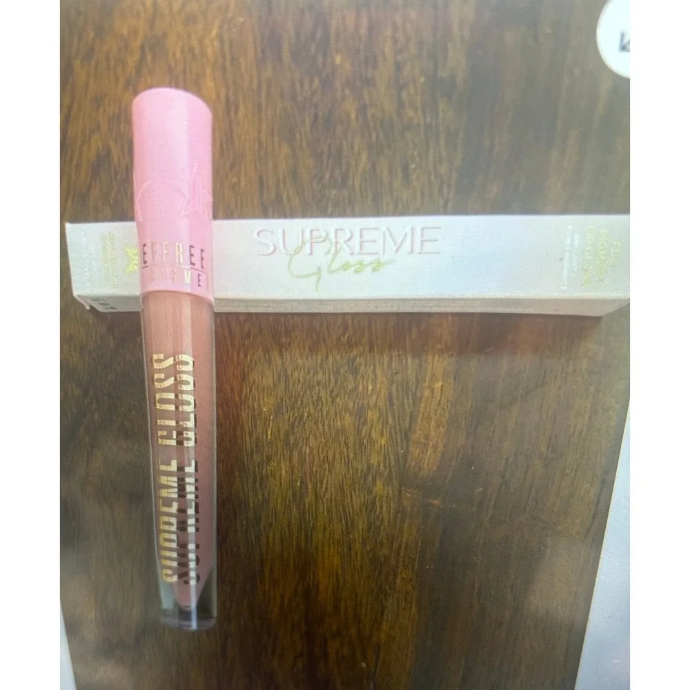 Jeffree Star Supreme Gloss Cookie‎ Dough Fetish Nude Lip Gloss Full Size